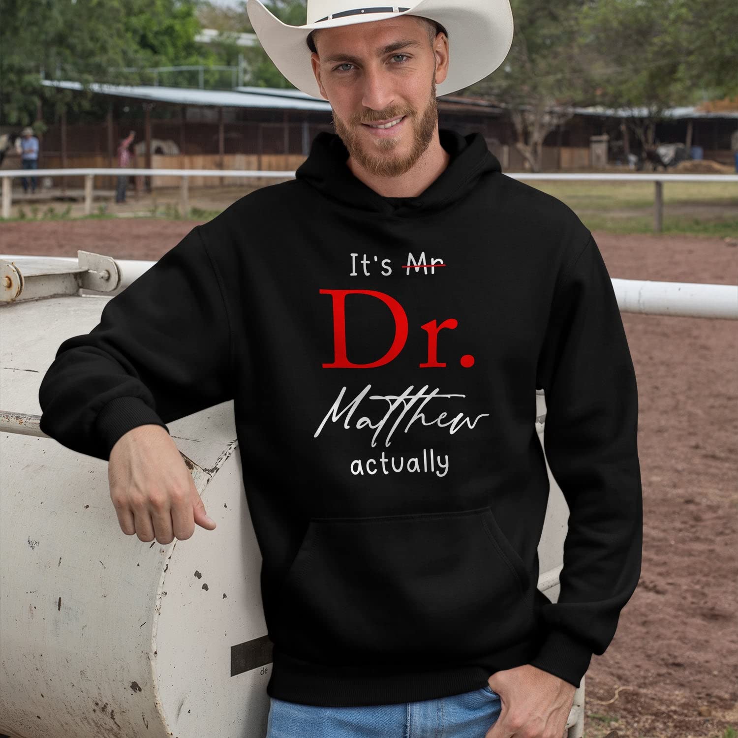 Ciciron Doctor Hooded Sweatshirt, Personalized Doctor Pullover Hoodie, Custom Doctor's Name Hoodie - Image 4